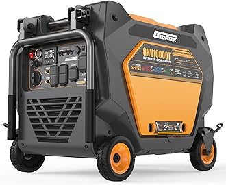 10000W Tri-Fuel Portable Inverter Generator, Gas, Propane & Natural Gas Powered, ATS Ready, 50A Ultra Outlet, Remote Start, CO Sensor, ECO Mode, Quiet Inverter for Home Backup & RV Use