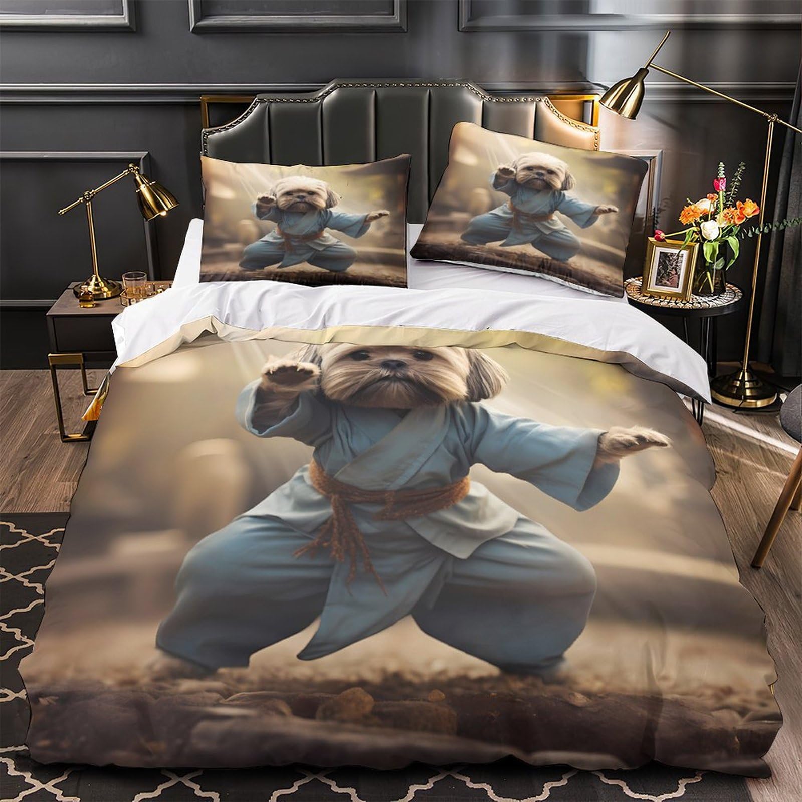 Parure de lit 3D raies manta pour une chambre d'ado evasion oceanique