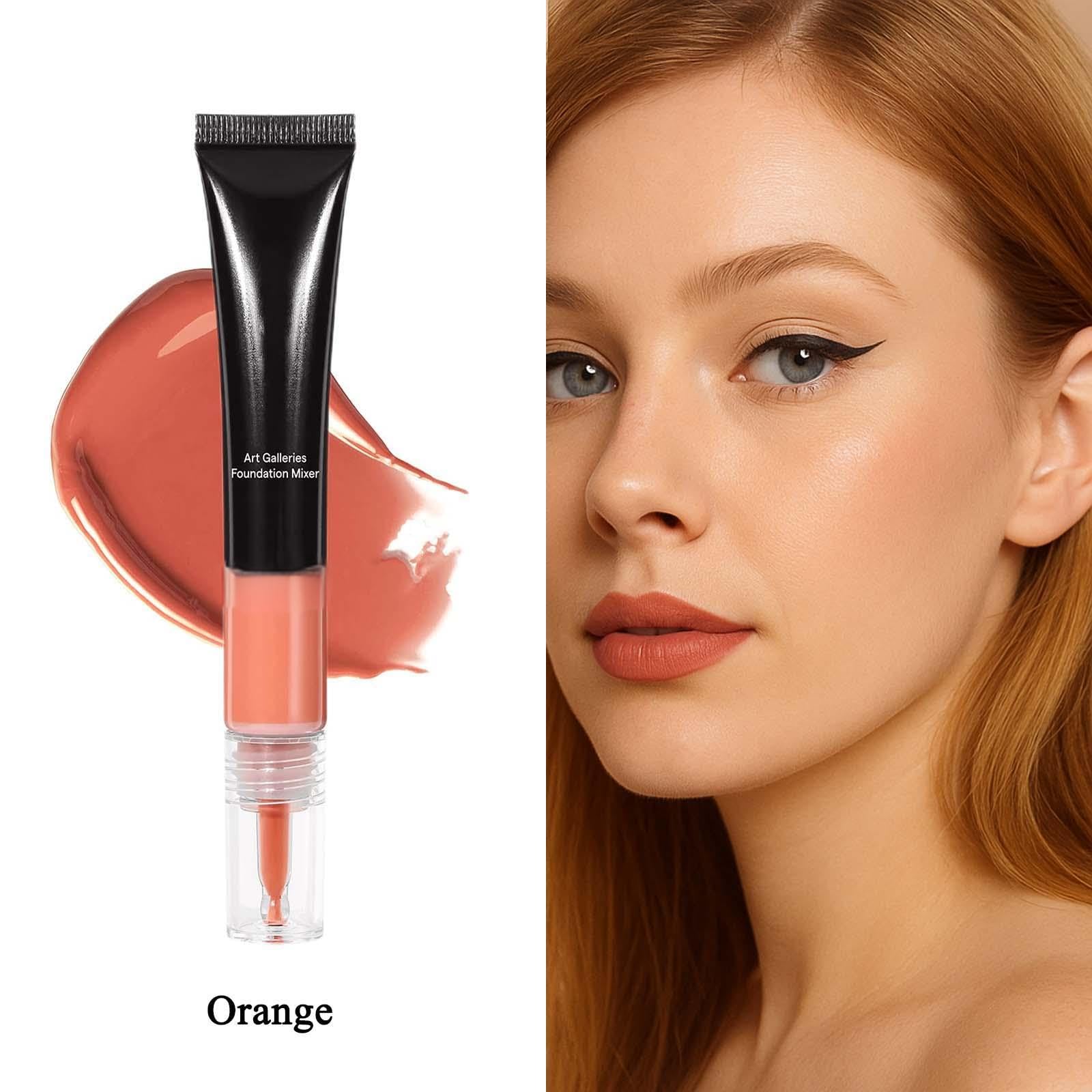 Art Gallerises Foundation Mixer, Peach Pink Creamy Adjustor for Shade Customisation & Luminosity Enhancement - Image 2