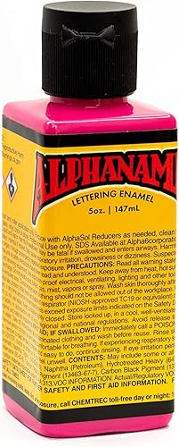 Miniatura 91 de Alphanamel Imitation Gold - Pintura esmaltada para rayas, pintura de letreros, letras, bellas artes, 36 colores, varios tamaños, 2.5 onzas azul