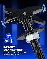 Vista 4 de Orion Motor Tech Juego de herramientas para extraer rodamientos de eje trasero, juego de removedor de rodamientos de eje trasero, kit