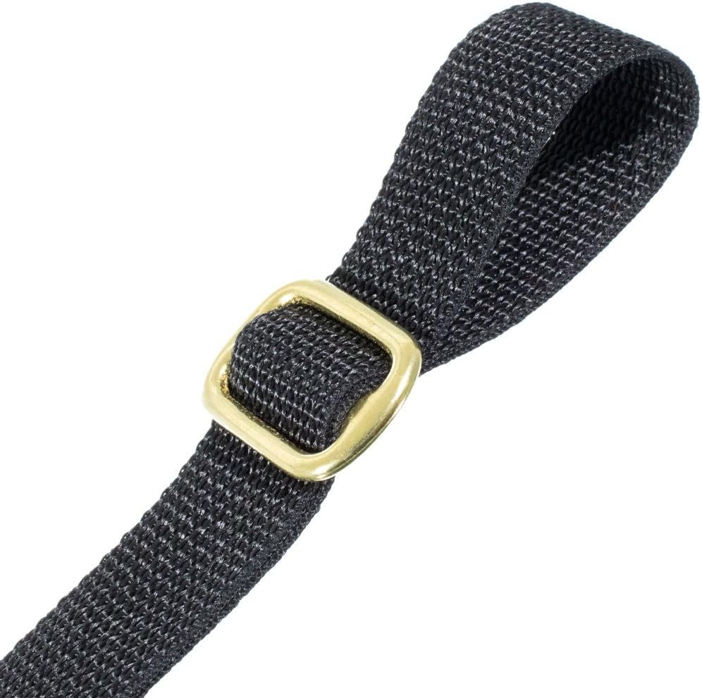 Brass Tri-Glides – 1 and 1-1/2 Inch – Crafting, DIY, Jewelry Making, and Purses – Available in Multiple Pack Sizes