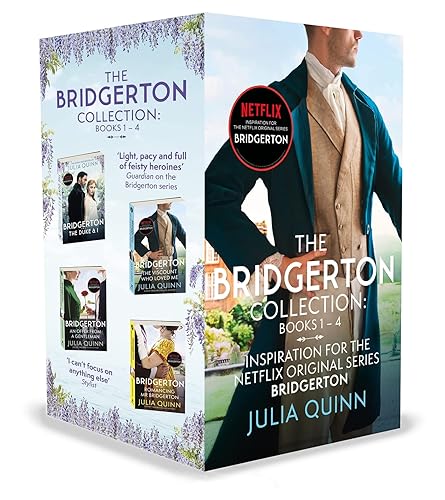 The Bridgerton Collection: Books 1 - 4: Inspiration for the Netflix Original Series Bridgerton (Bridgerton Family) - Paperback