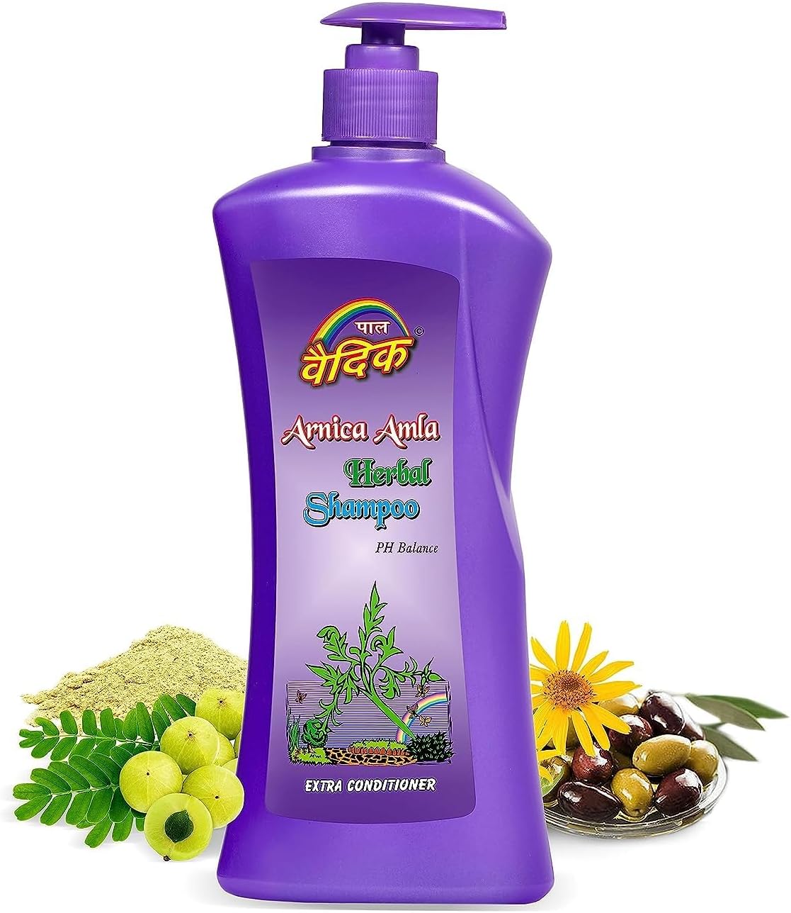 Pal Vedic Arnica Amla Herbal Shampoo (1000 ML)