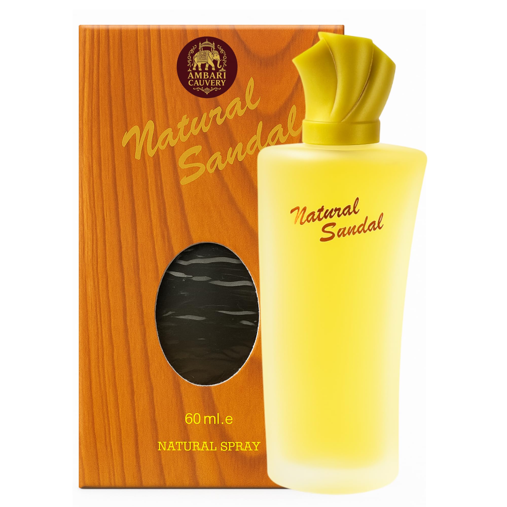 Buy Mysore Kavery Natural Sandal Eau De Parfum Spray, 50ml, Unisex