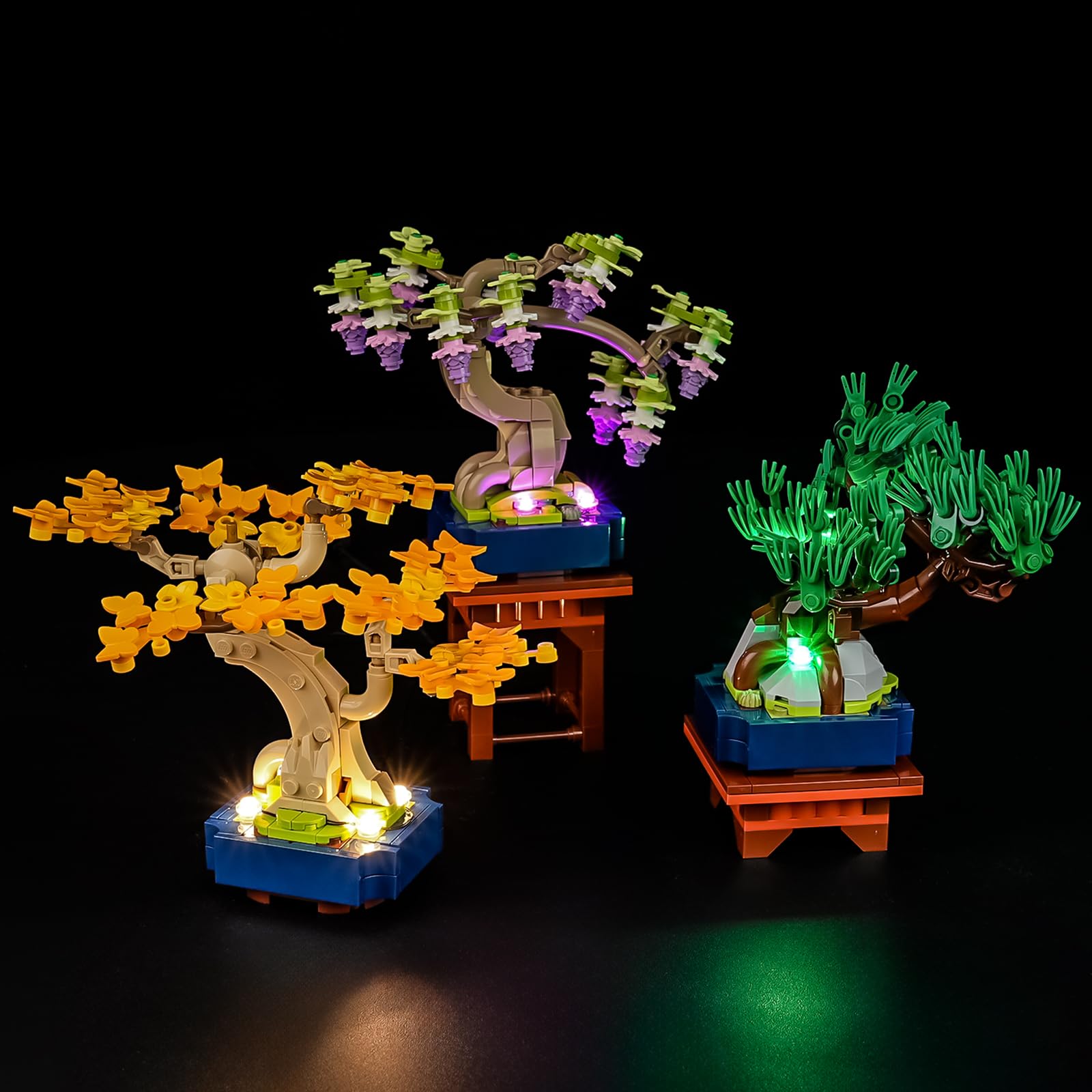 YEABRICKS LED Light for Lego-10373 Botanical Mini Bonsai Trees Building Blocks Model (Building Set NOT Included)