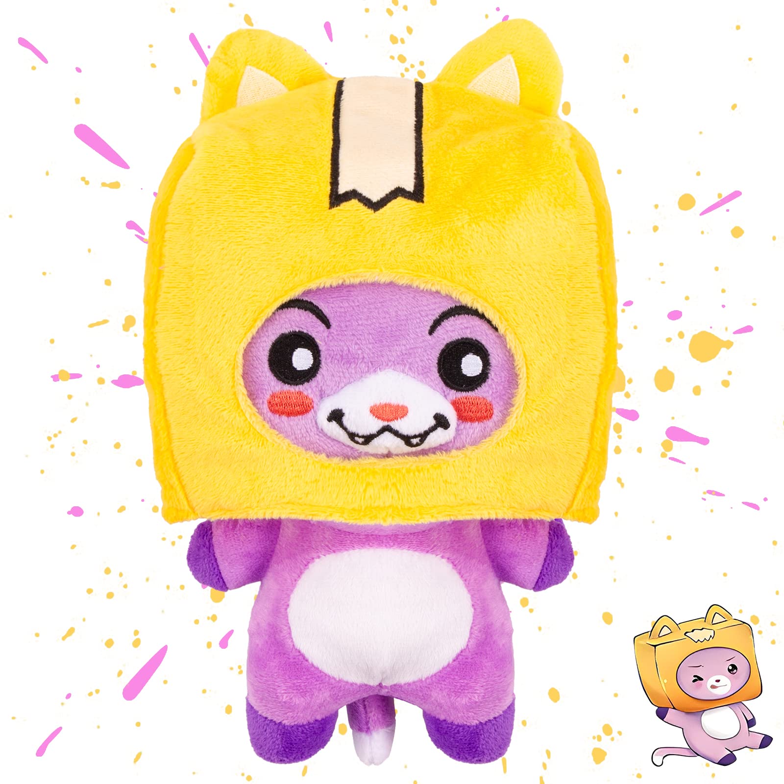Plushies Foxy, Toys Foxy with Detachable Removable Head Mask Soft Stuffed PlushiesSoft Toys as gifts for Girls, Boys, Kids, Friends, Collect the Merch