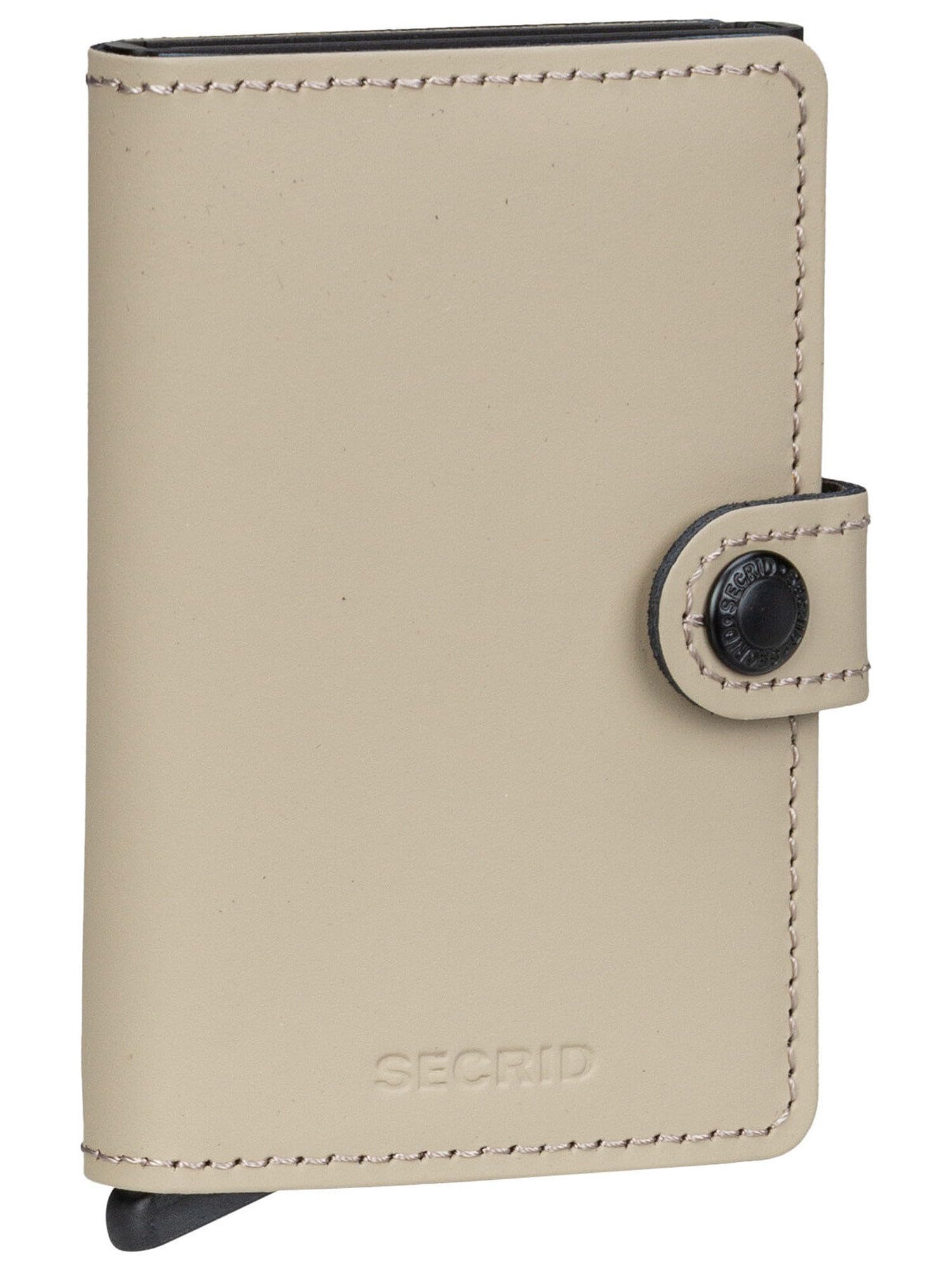 Secrid Mini Portefeuille en Cuir, Mat
