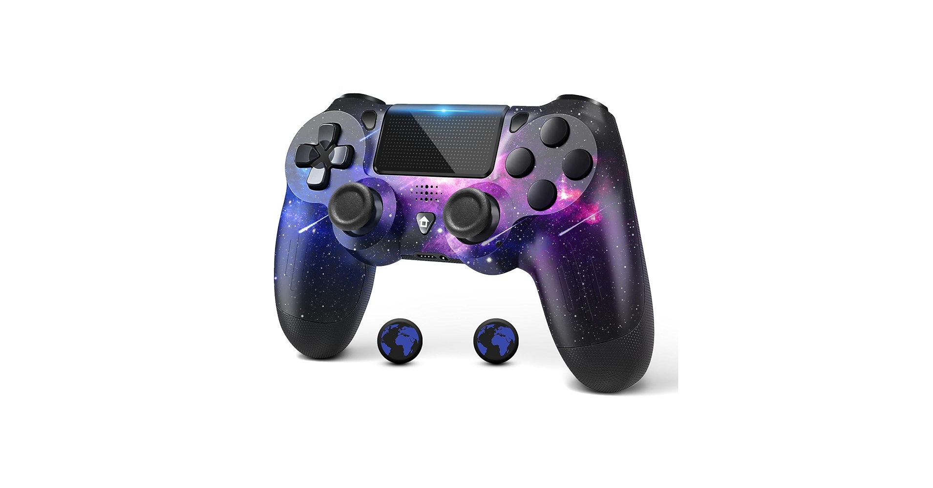 Amazon | カスタムデザイン PS4コントローラーの交換用 Starry