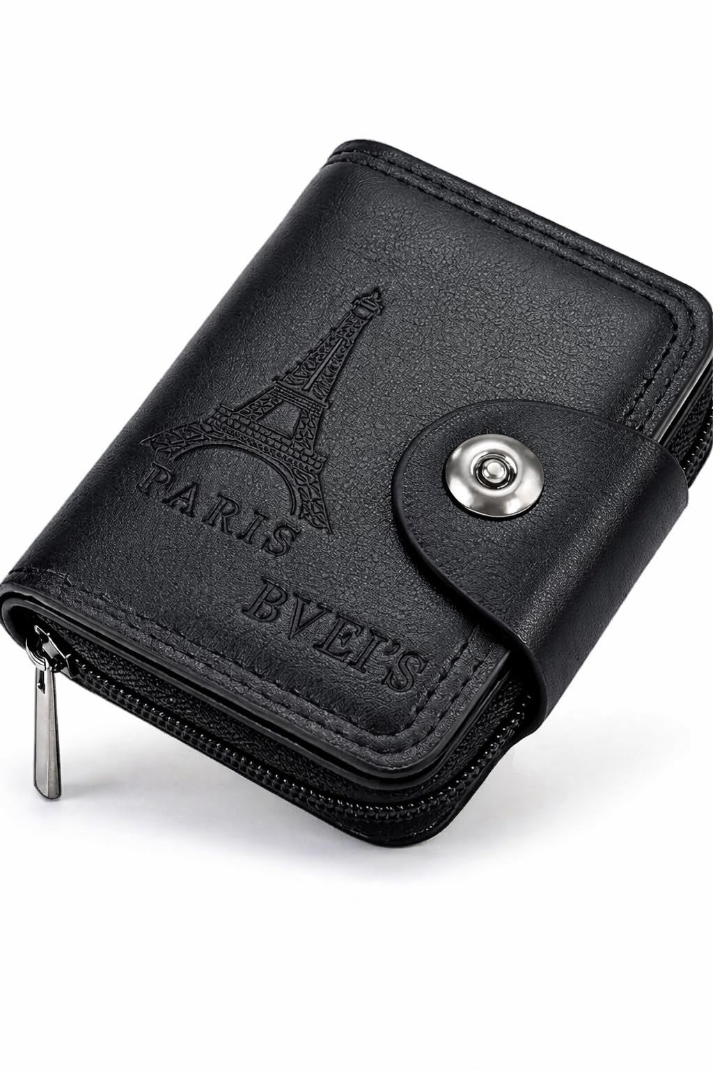 tpj mart Leather Card Wallet,11 Card Slot 2025 Organ Style,Magnetic Buckle,Large Capacity PU Leather Card Wallet for Men and Women,Card Holder Case-picture-21
