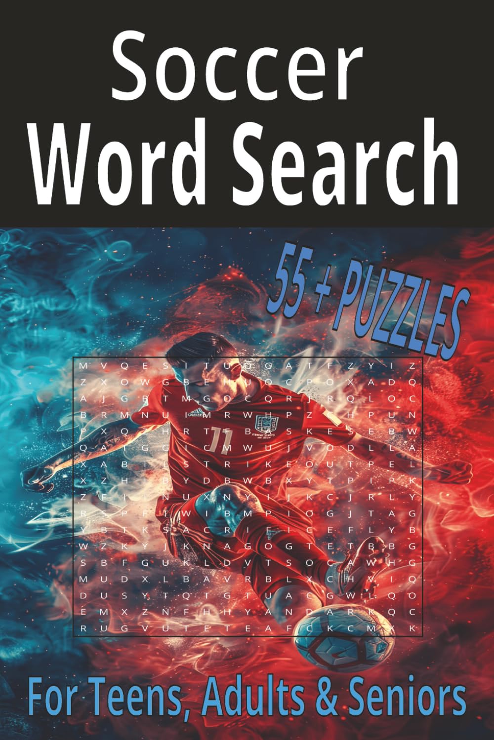 Soccer Word Search: Word Search with Easy to Read Print about Soccer, Puzzle Book, Players, Activity, Equipment, Legends, Rules, Brain Games : 6x9 ... Holidays and Relaxation (Sports Word Search)