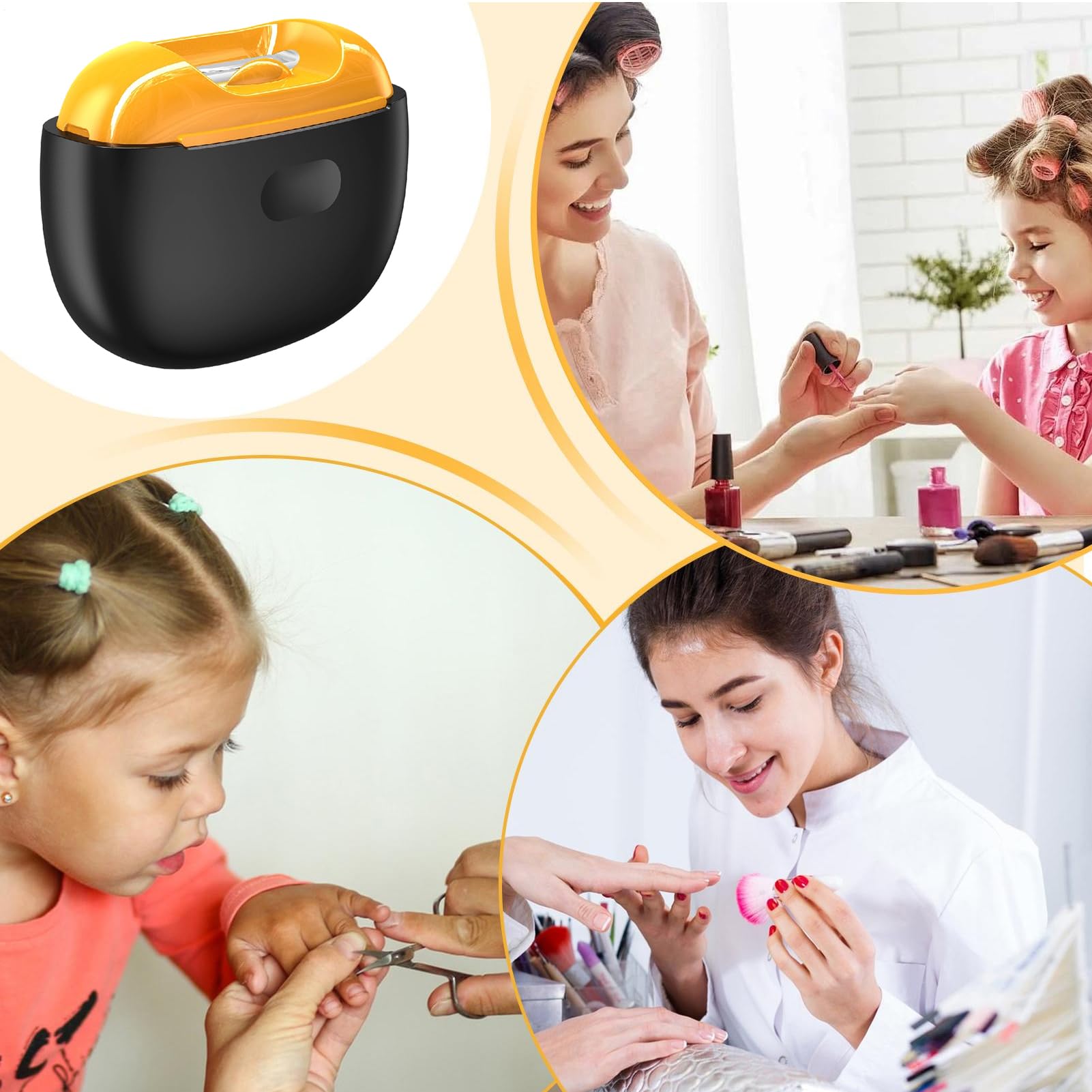 Cortauñas Eléctrico Eléctrico de 3 Velocidades Ajustable | Cortauñas Infantil Y Cortadora Inteligente De Uñas Del Pie Para en Casa Oficia y Viaje y para Pulir Uñas de los Pies Duras