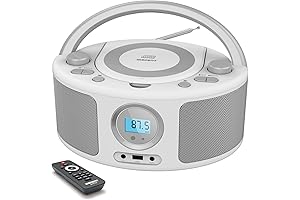 Simple CD Player for Seniors: Enjoy Music Easily with WTB-791