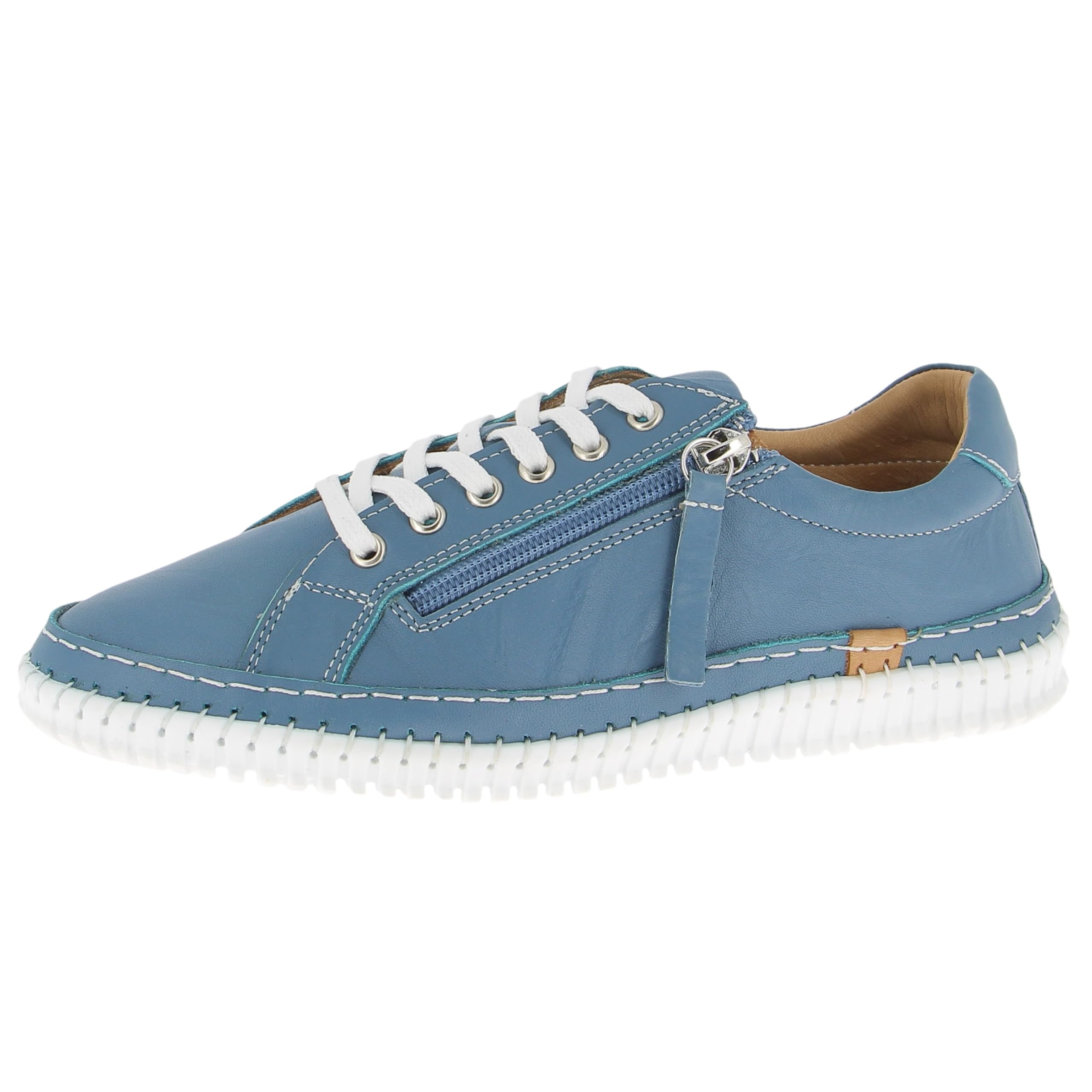 Andrea Conti Women's Damen Low Top Sneaker, Infinity Blue, 6.5 UK