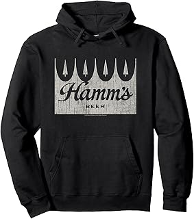 Distressed Wooden Sign Beer Badge Pullover Hoodie
