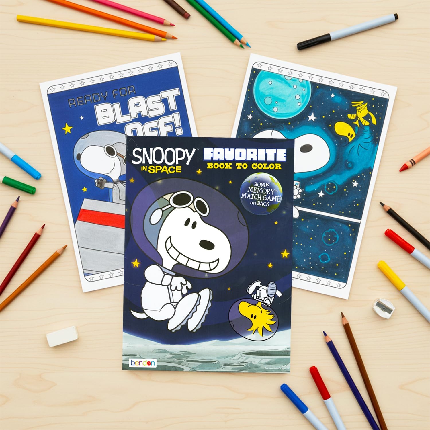 Peanuts Coloring and Activity Book Set - 32 Cartoon Coloring Pages, Activities, Games, Puzzles, More | Snoopy Coloring Book for Kids