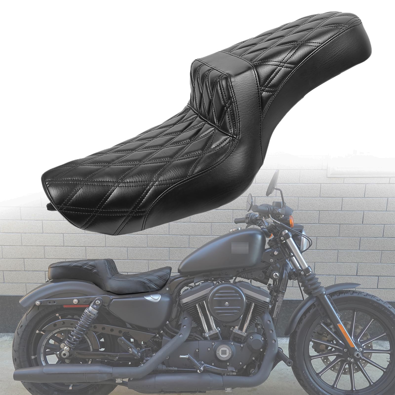 Amazon.com: MOJILIN MotorcycleSeats fit Sportster Seat for Harley
