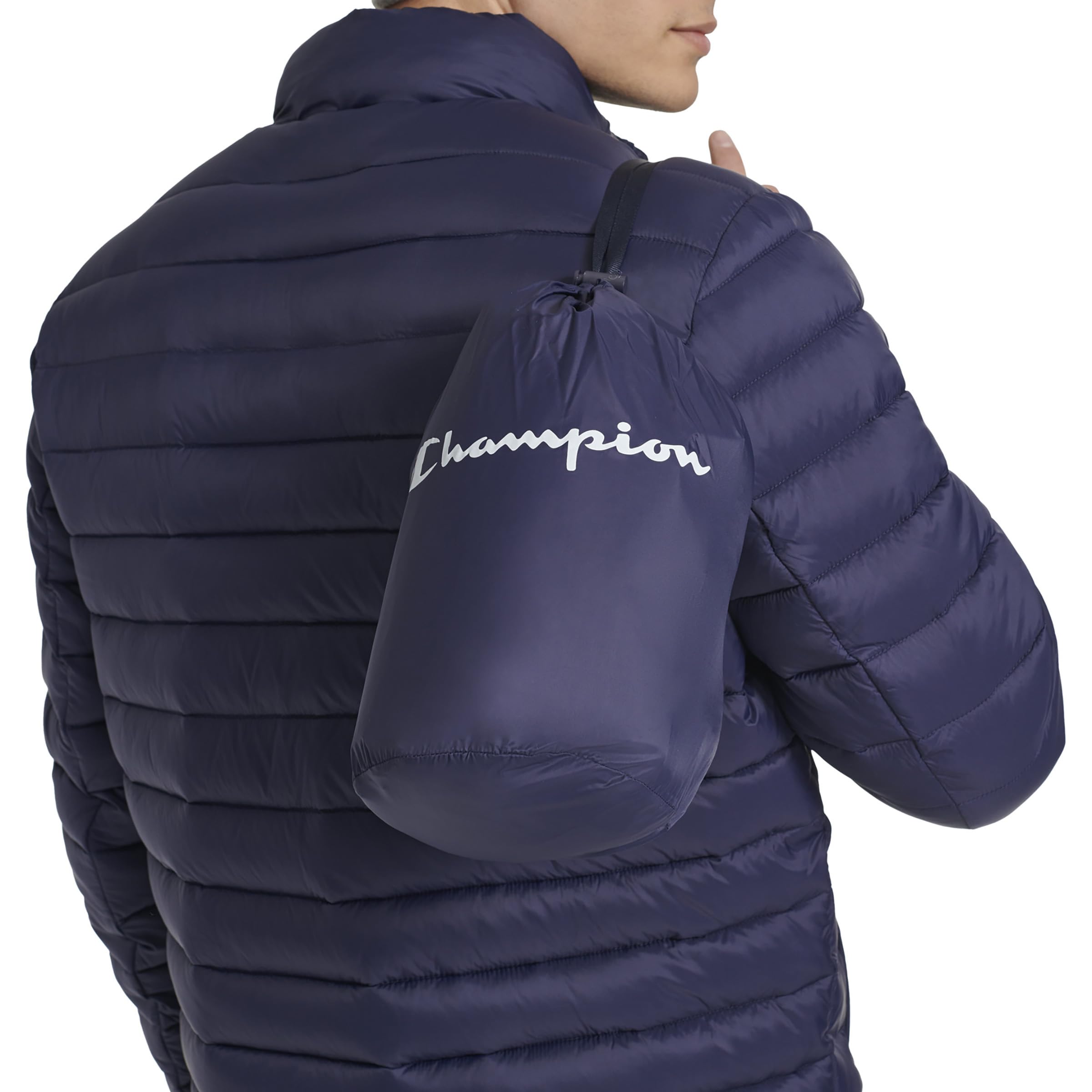 Champion Lightweight Packable Puffer Jacket Giacca Uomo