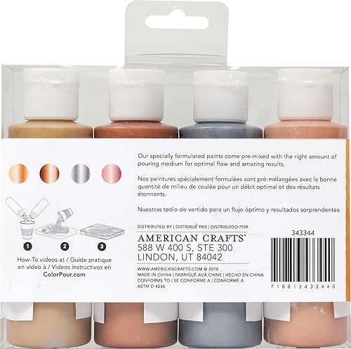 Miniatura 2 de AMERICAN CRAFTS KIT DE PINTURA PARA VERTIR COLOR METAL METAL