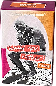 Journey of Something Would You Rather Cards - 60 Hilarious Question