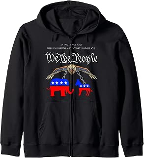 Democrat Republican Same Bird — Zip Hoodie