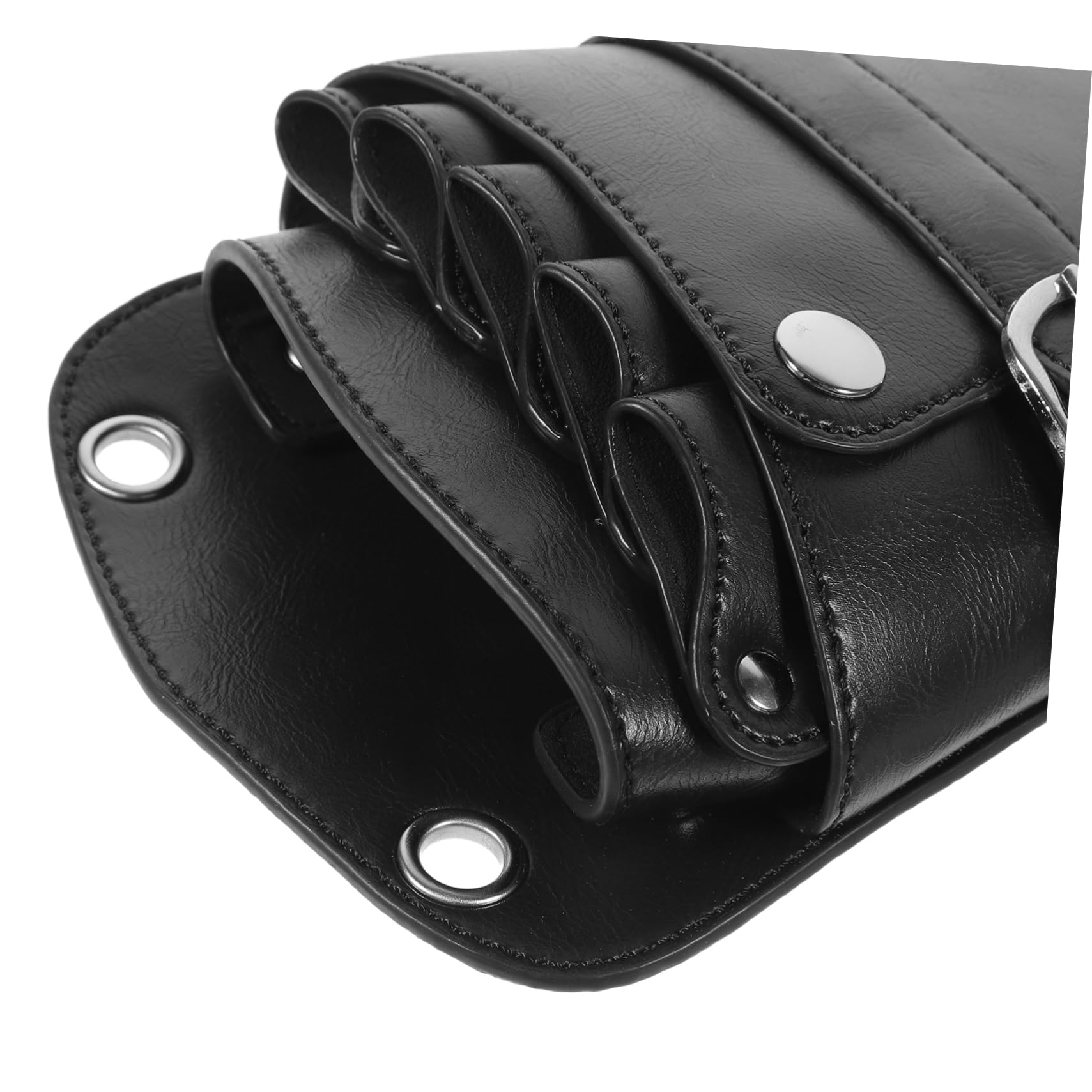 Housoutil Sac Banane pour Ciseaux de Coiffure Pochette avec Ceinture Étui pour Outils de Coiffure Sac à Ciseaux Professionnel et Petits Outils