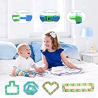 Vista 4 de WOAILUO - Conjunto de 25 juguetes sensoriales para ansiedad (21 unidades C)