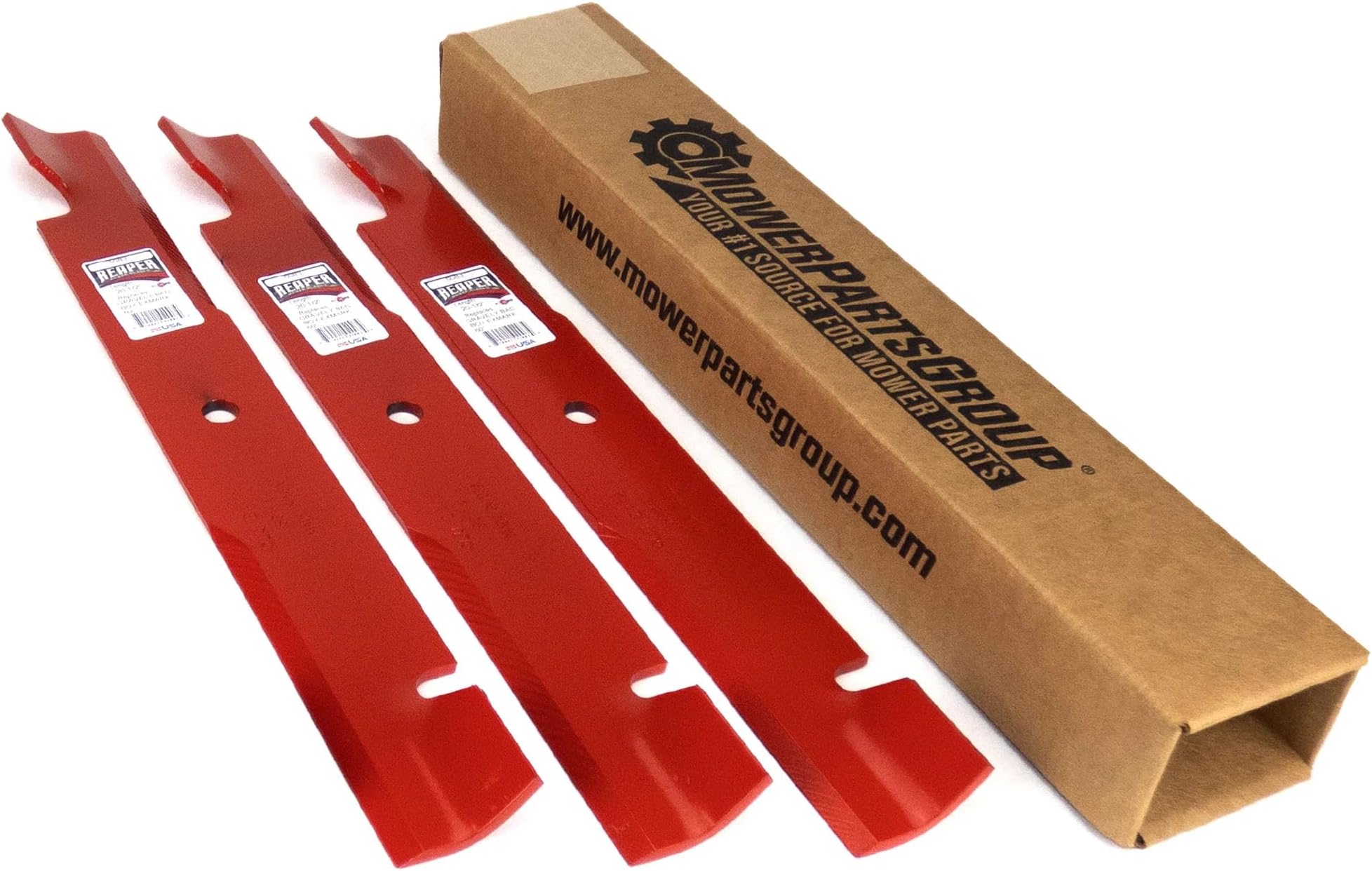 MowerPartsGroup Bad Boy Zero Turn Mower Replacement 60'' Deck Blades - Fits ZT, CZT, Maverick, Pup