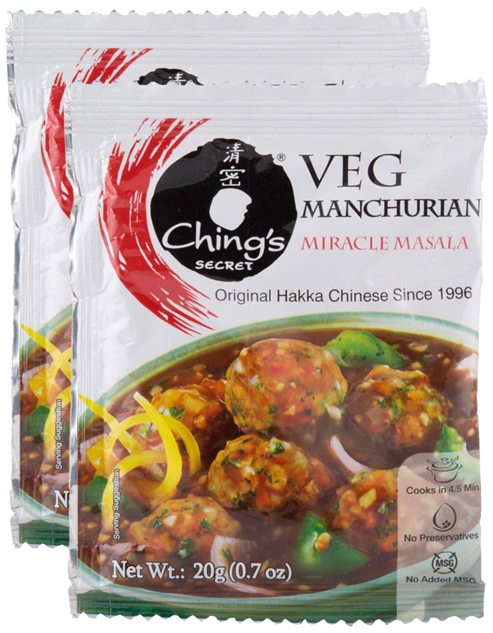 Big Bazaar Combo - Chings Secret Veg Manchurian, 20g (Pack of 2) Promo Pack (B071HGQXKT) Amazon Price History, Amazon Price Tracker