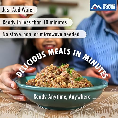 Miniatura 5 de Mountain House - Lata de salchicha de cerdo de liberación limitada #10  Alimentos de supervivencia y emergencia liofilizados  Caza sin gluten,