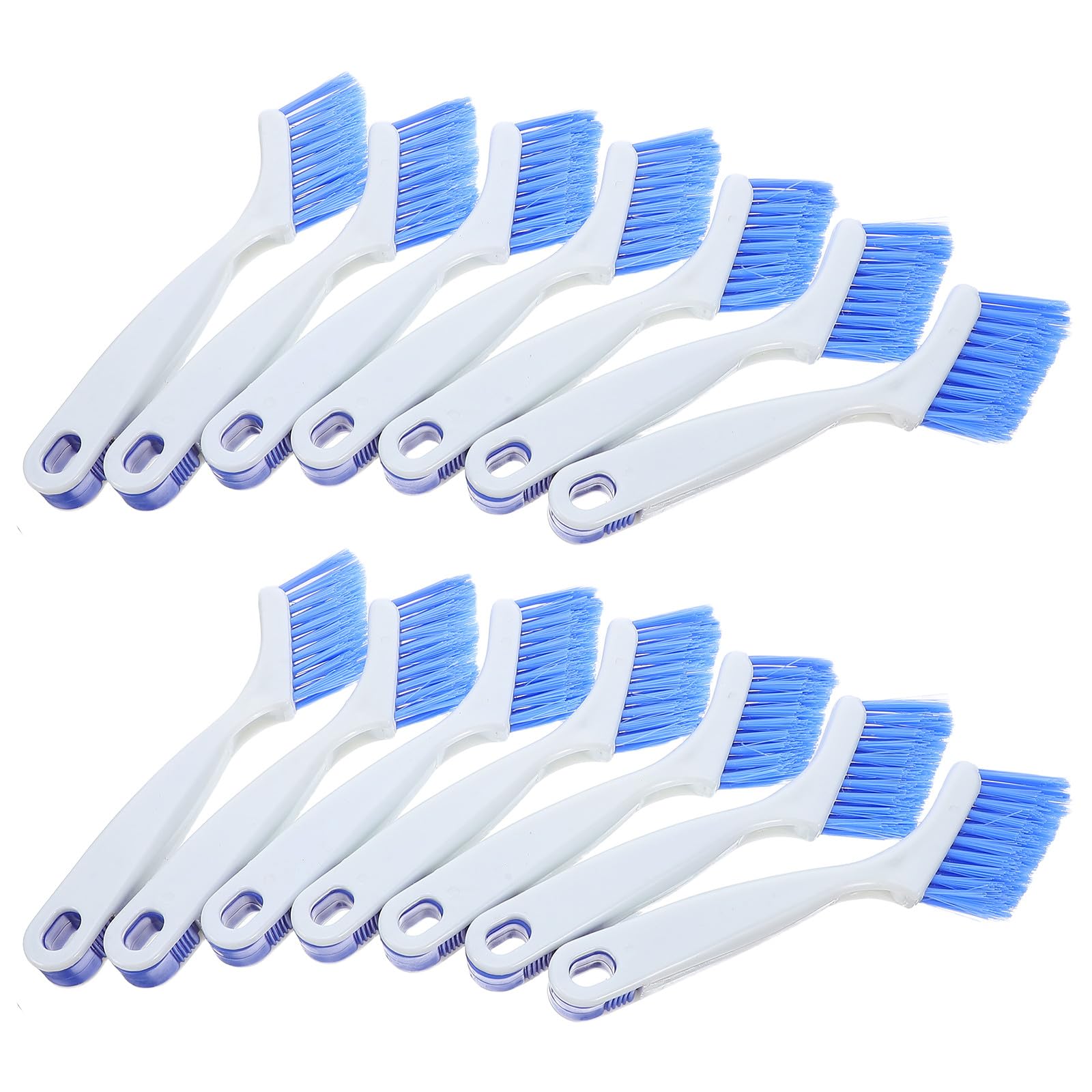 20 Piezas Cepillos Limpieza Ranuras Cerdas Nylon para Grietas Esquinas Ventanas Cocina Estufa Herramienta Eficaz para Zócalos y Canaletas