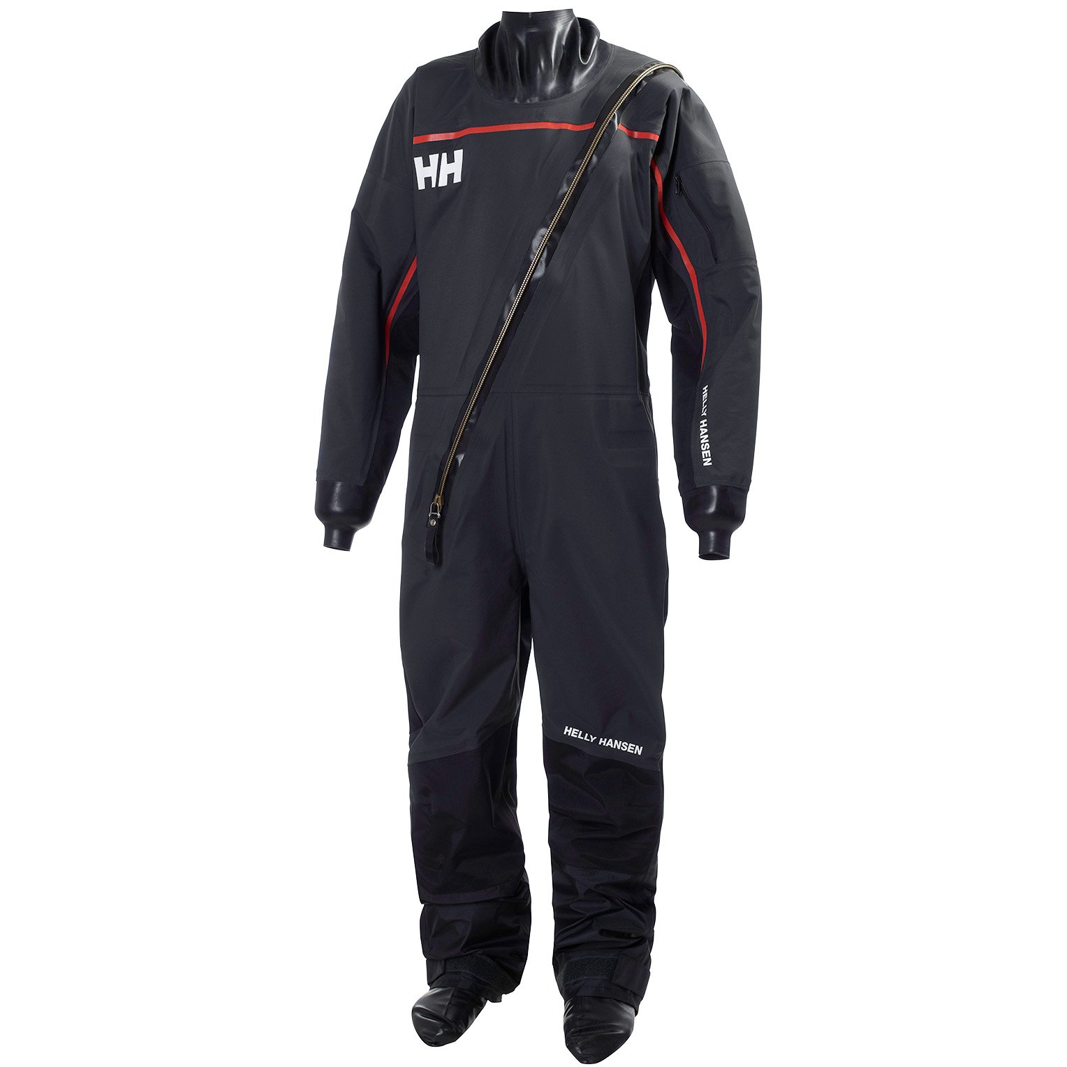 Helly Hansen Men's HP Drysuit, Ebony, Small