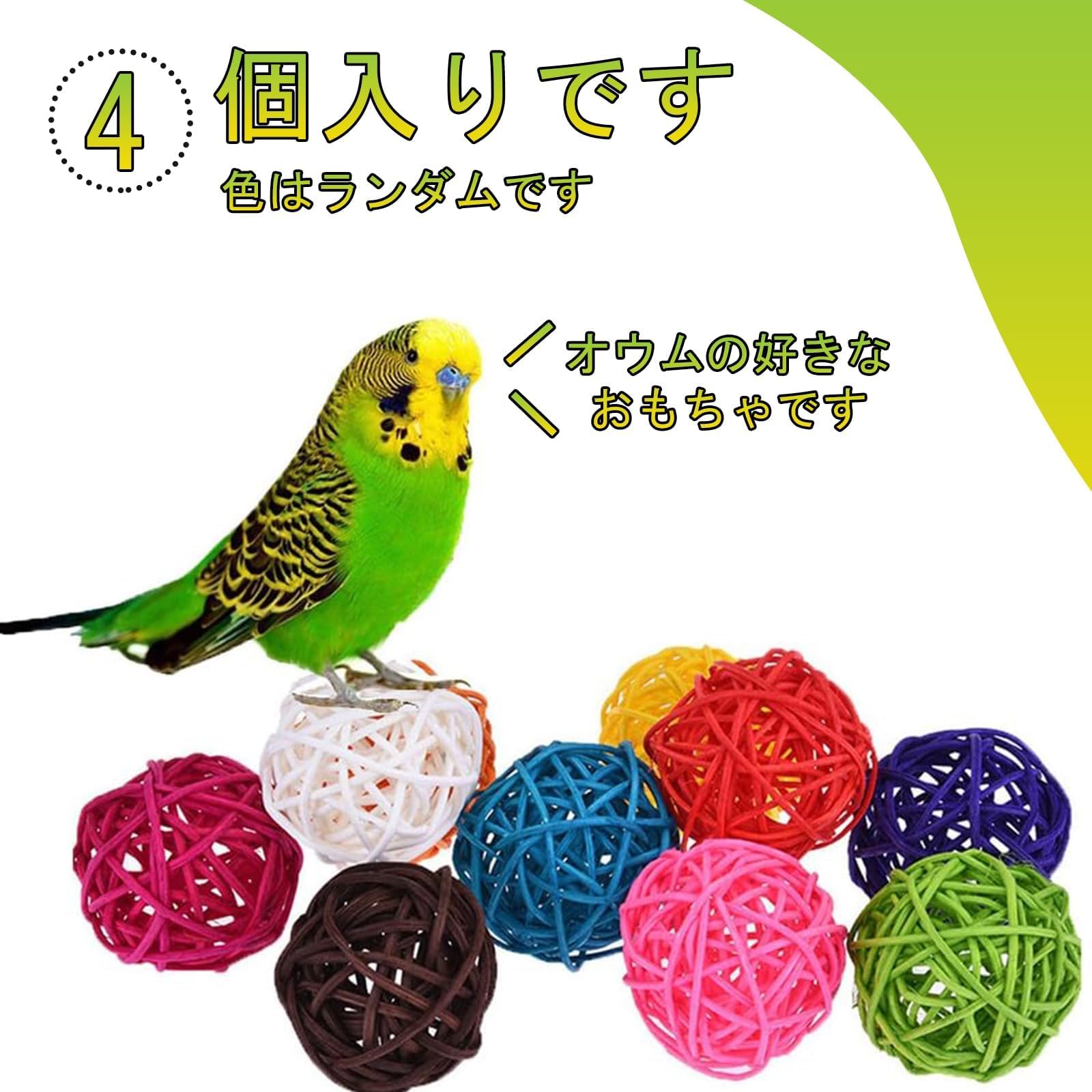 Amazon | セキセイインコ おもちゃ インコ おもちゃ インコ おも 3種類