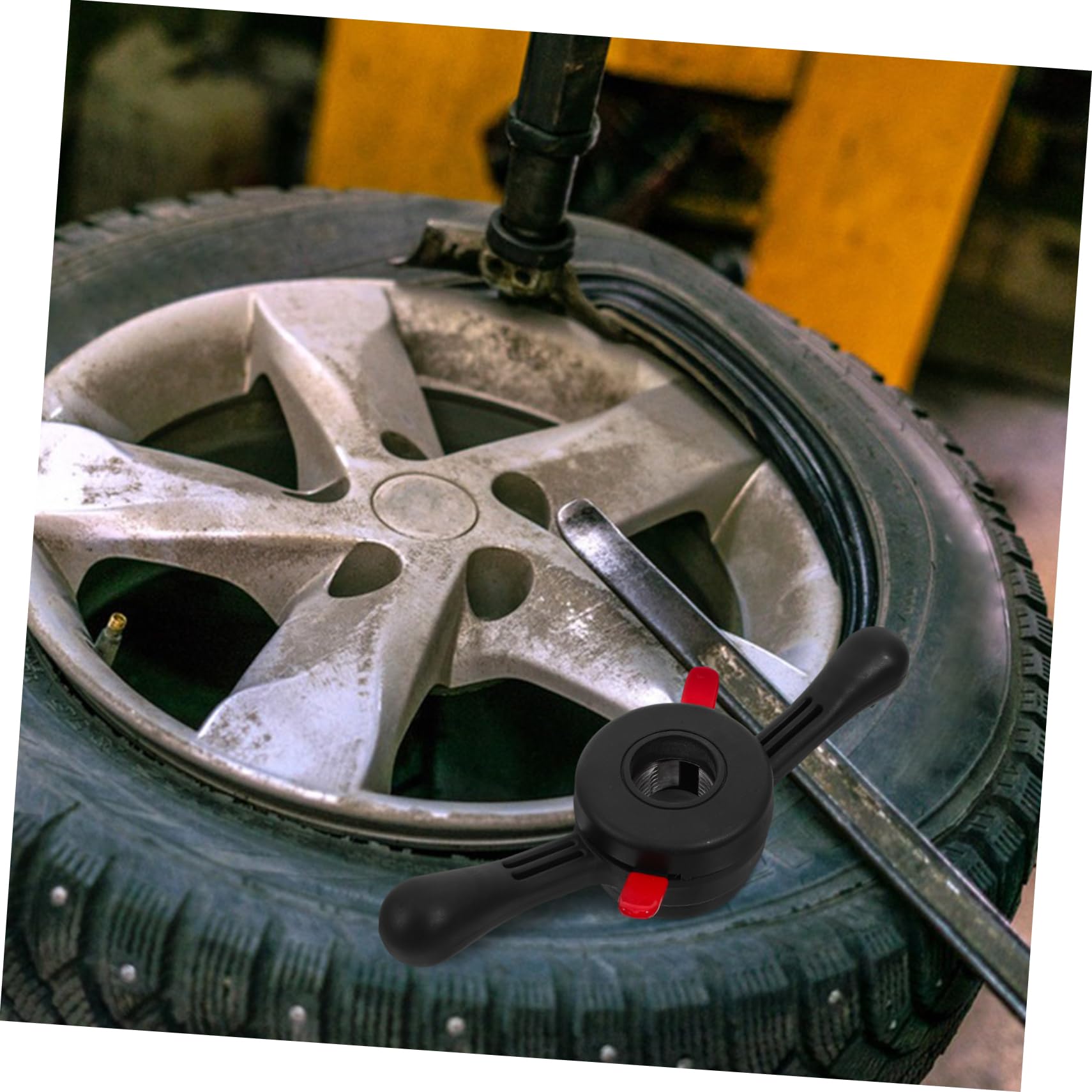 PLAFOPE Schnellspannwerkzeug für Radauswuchtmaschinen aus Leichtem Nylon 38mmx3mm Tragbar und Robust für Schnellen Reifenwechsel Am Auto