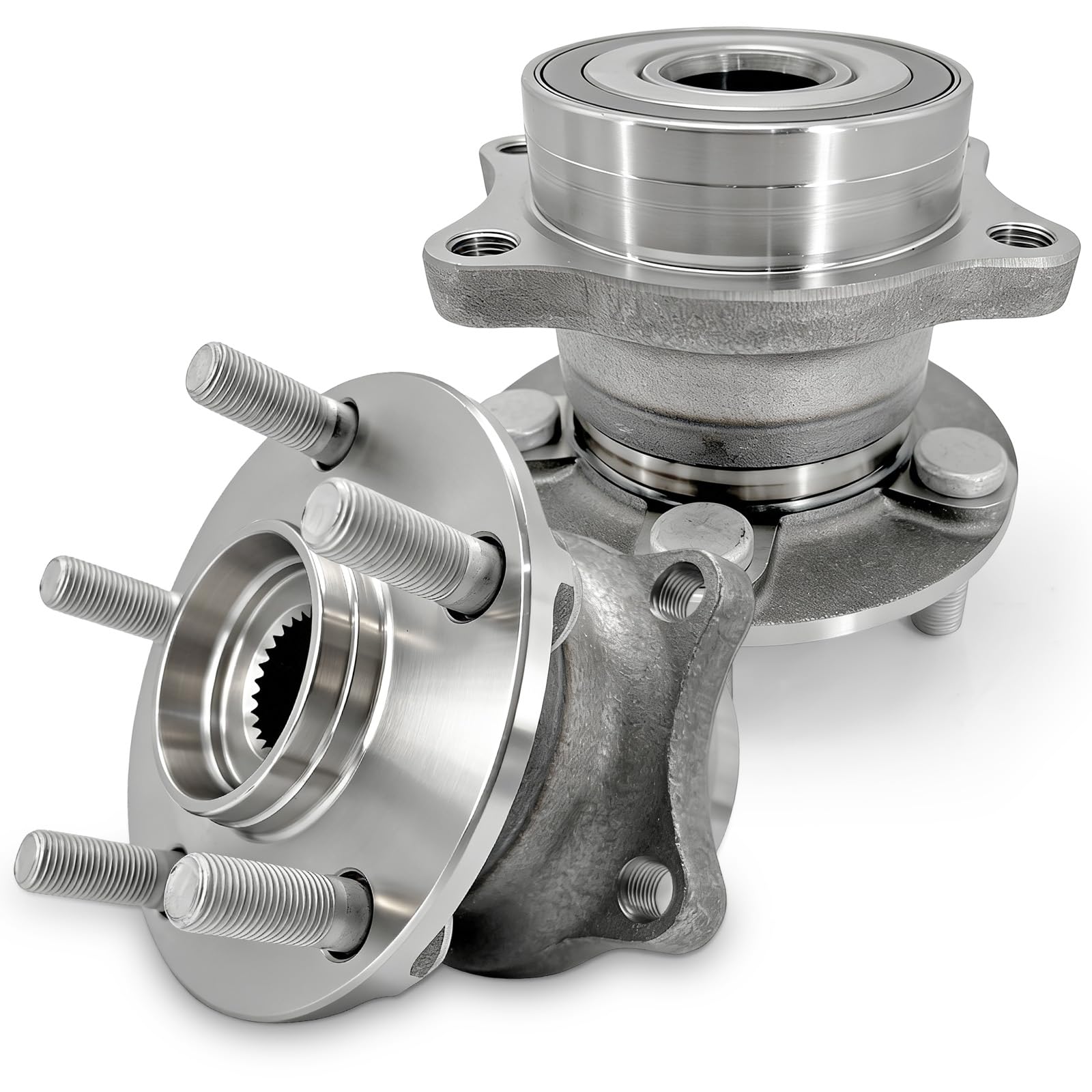 Pair 512401 Rear Wheel Bearing Hub Assembly Compatible with Subaru BRZ Crosstrek Forester Impreza Sport Legacy Outback WRX STI 2014, for Scion FR-S 2013-2016, for Toyota 86 GR86, 5 Lug