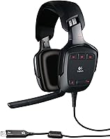 Vista 1 de Logitech, G35 canal 7.1, audífonos de sonido envolvente para juegos.