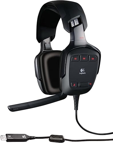 Logitech, G35 canal 7.1, audífonos de sonido envolvente para juegos.