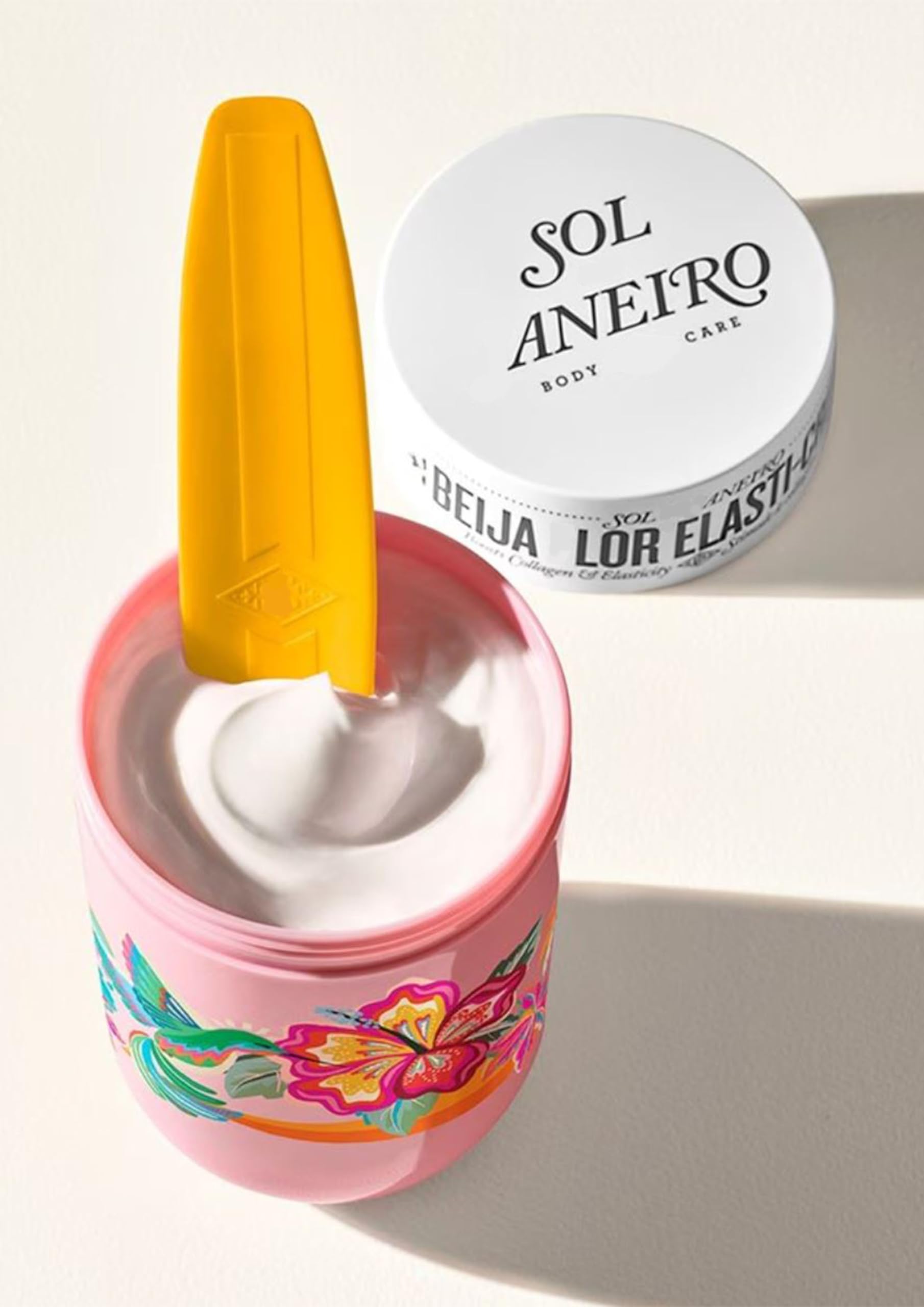 SOLEI JANRO Biggie Bum - Beia Flor Collagen Elasti Creme - hydratisierende Körpercreme Bodylotion 500 ml