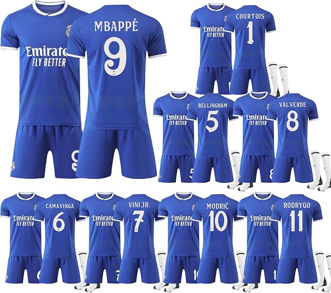 レアル・マドリード サードユニフォーム XLサイズ ベリンガム エムバペ