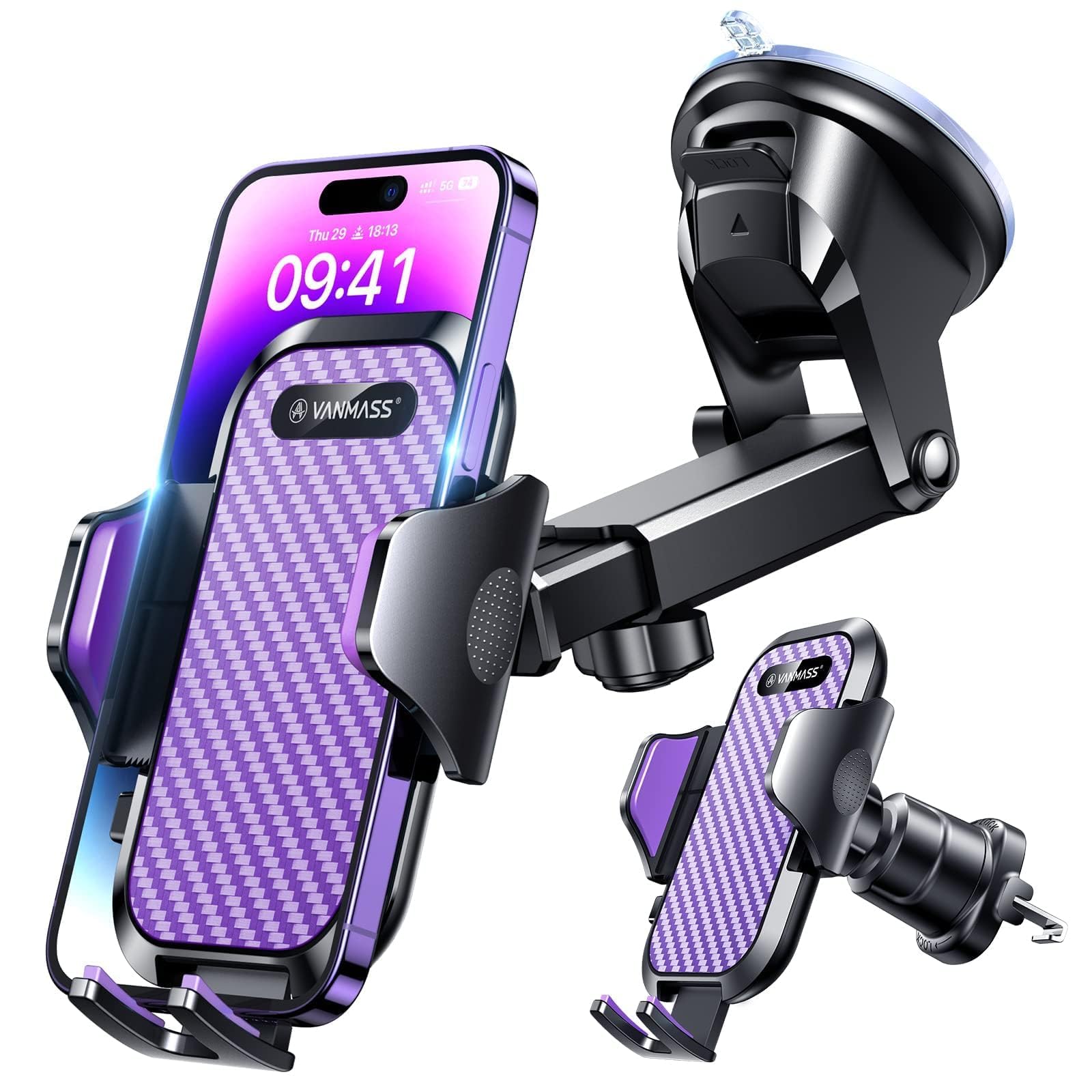 Car Tablet Mount TSV , Universal 7-10 Inch Dashboard And Windshield ...