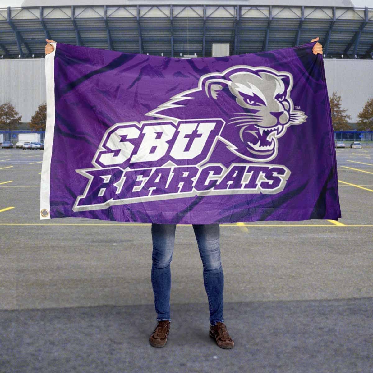 Southwest Baptist University Bearcats 3x5 Flag - Image 5