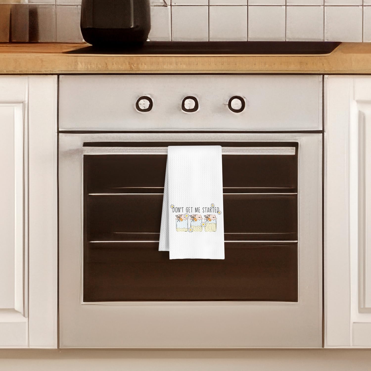 Funny Sourdough Baking Kitchen Towels, Gifts for Sourdough Bakers Baking Lovers Dish Towels, Bread Maker Gifts Hand Tea Towel for Dining Kitchen, 16x24 Inch - Image 3