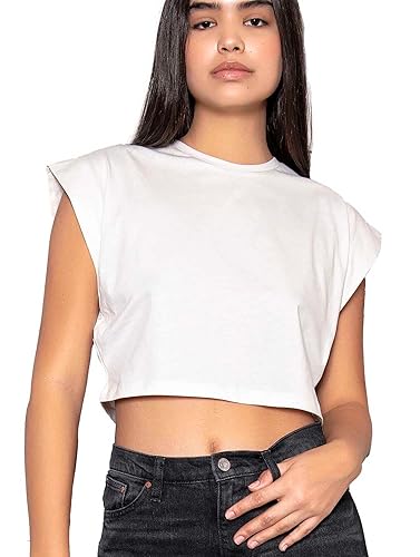 VAVONNE Womens Dressy Casual T Shirts, Stylish Sleeve Crop Tank