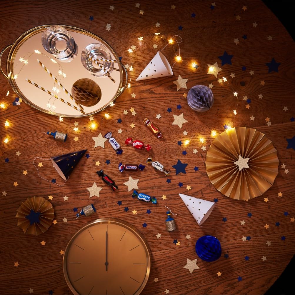 Celebrations Geschenkbox, Mini-Schokoriegel Mix, 16 Packungen, 16 x 186 g | Bunte Mischung beliebter Mini-Schokoriegel mit Maltesers, Galaxy, Snickers und mehr, ideal zum Teilen und als Gastgeschenk