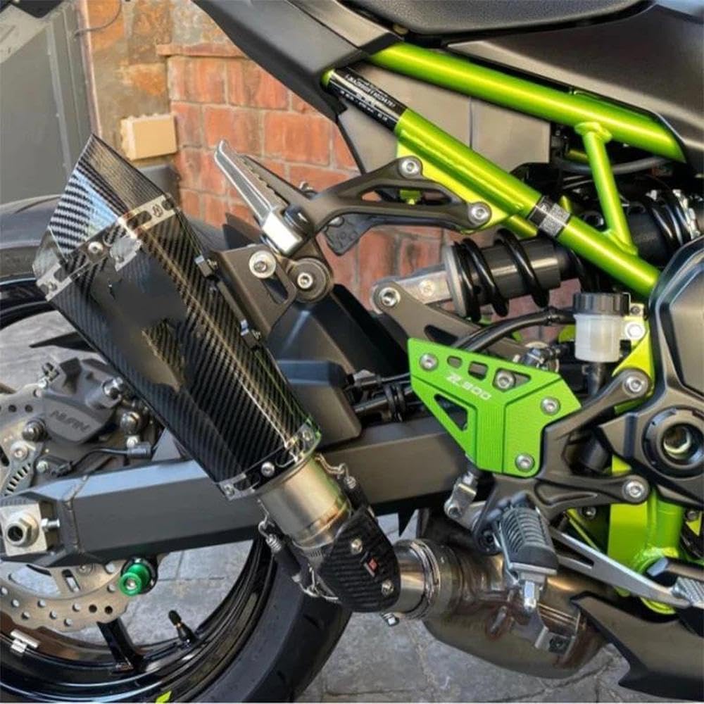 Motorcycle Exhuast Middle Link Pipe Escape Adapter Connect For Kawasaki Z900 2017-2021 For Z900E Z900 A1 A2 2017-2023 Rear End Components(Type A)