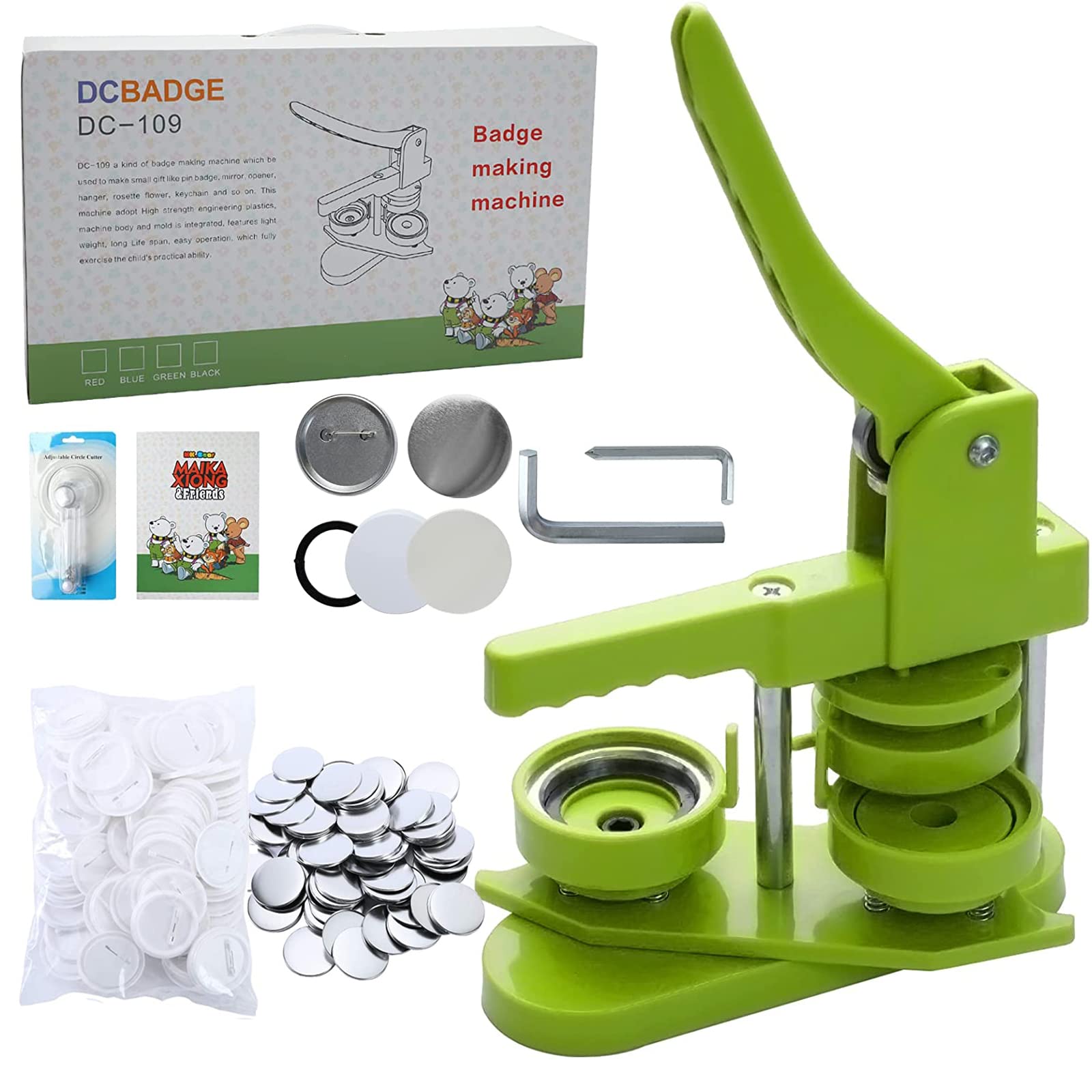 Buy Qukpa Button Badge Maker Machine InstallationFree,DIY Pin Button