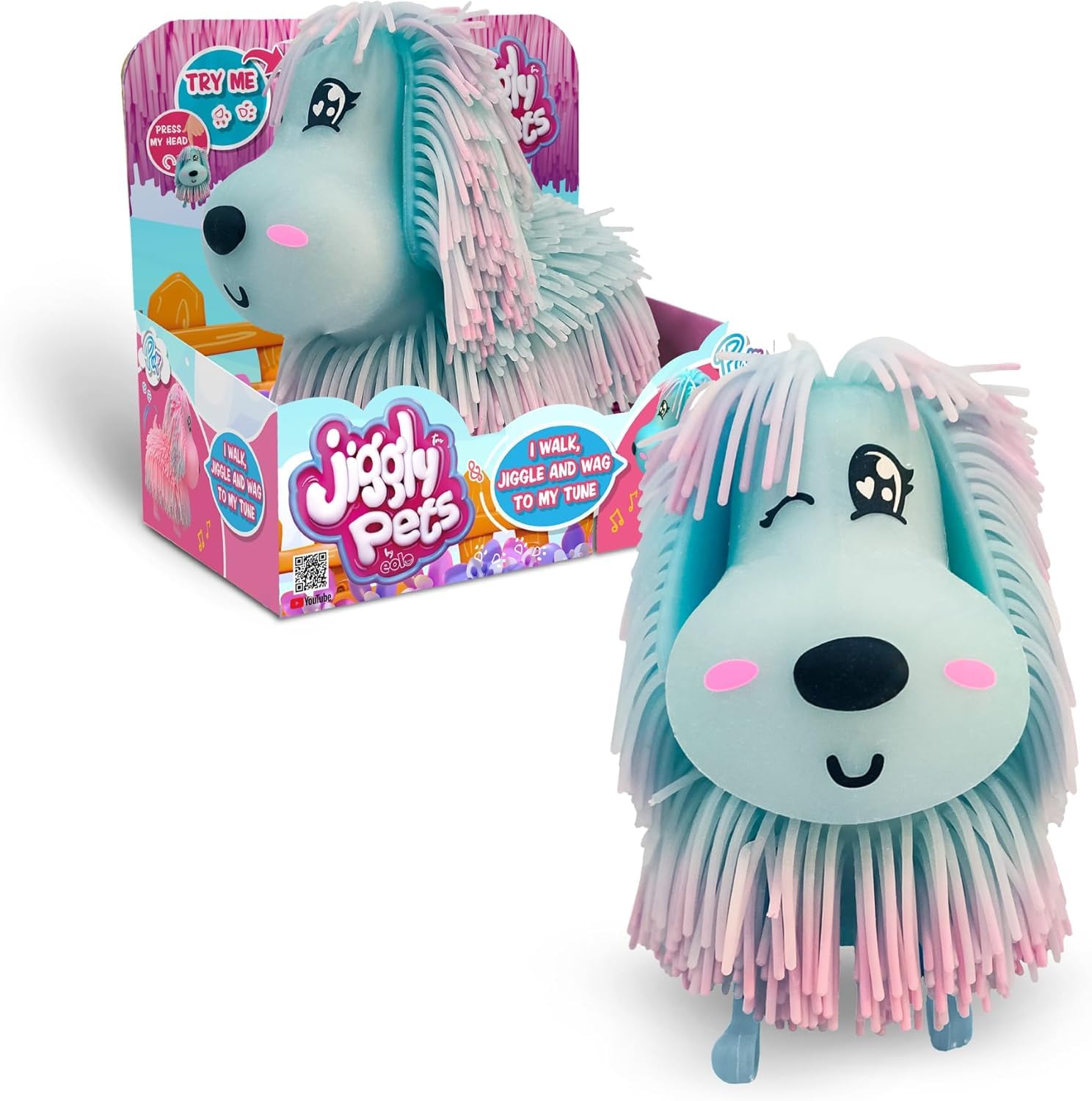My Jiggly Pup - Cane giocattolo che cammina e si muove al rmo della musica - Juguetesland