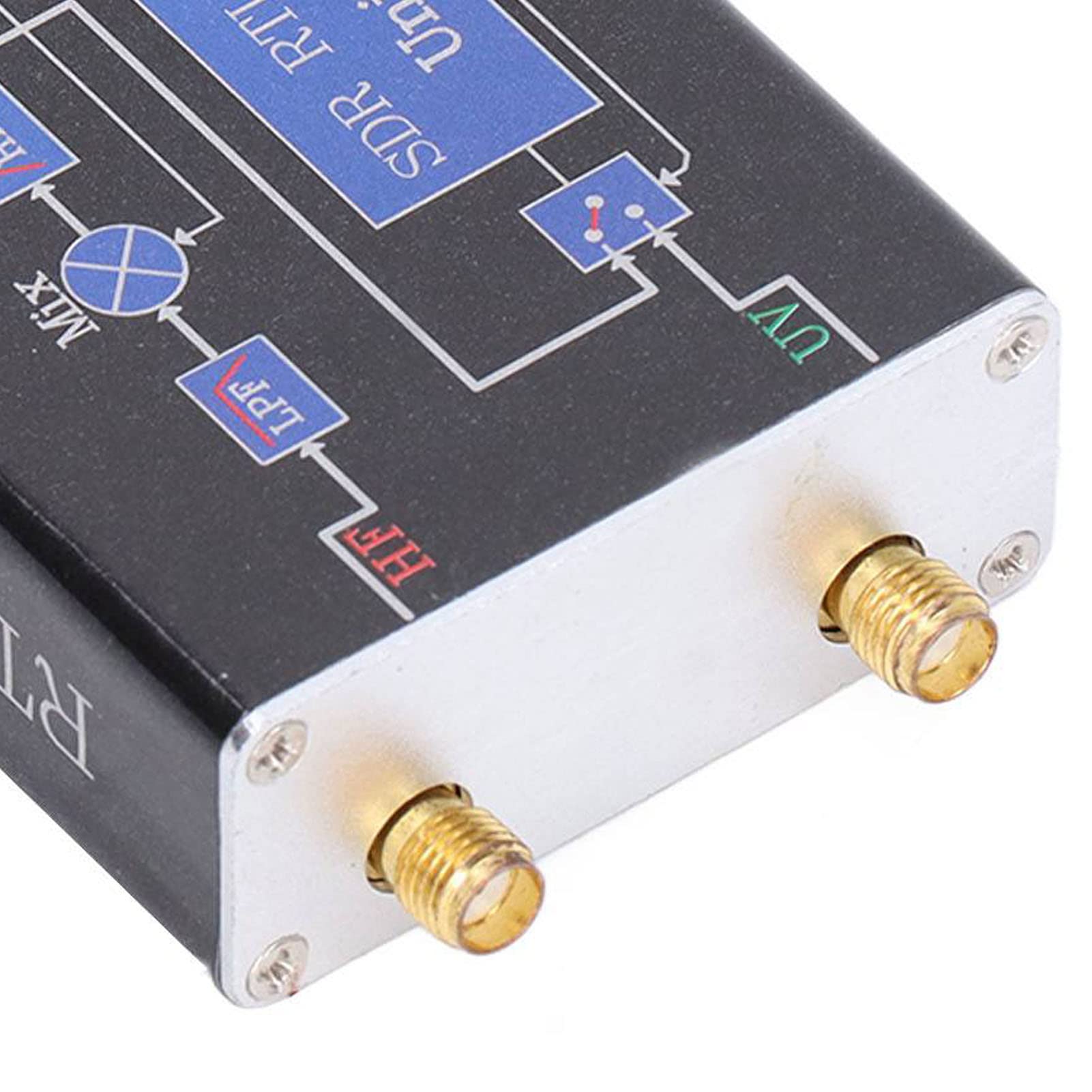 FRZY Ricevitore USB, ricevitore SDR RTL con High Dynamic Range 100kHz - 1.7GHz R820T2 Chipset di acquisizione del segnale