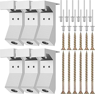30 Pcs Squeaky Floor Repair Kit, High-Quality Floor Repair Tool, Aluminum Alloy Eliminate Floor Squeak Screws Kit Sturdy Squeaking Floor Fix Nails Floor Gap Fixer Set for 5/8inch and Thicker Floors
