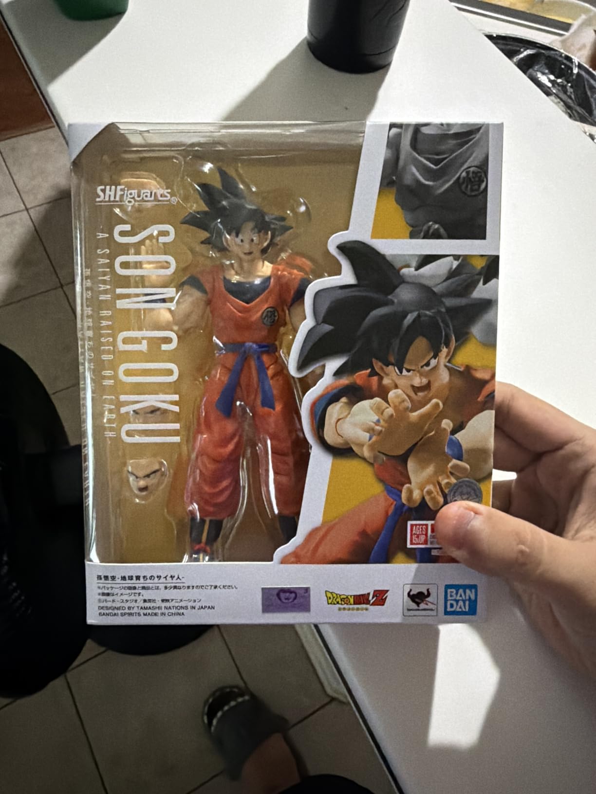 Jual BANDAI NAMCO Limited Prize Dragon Ball A Saiyan Raised on Earth Son Goku Figure - Kota